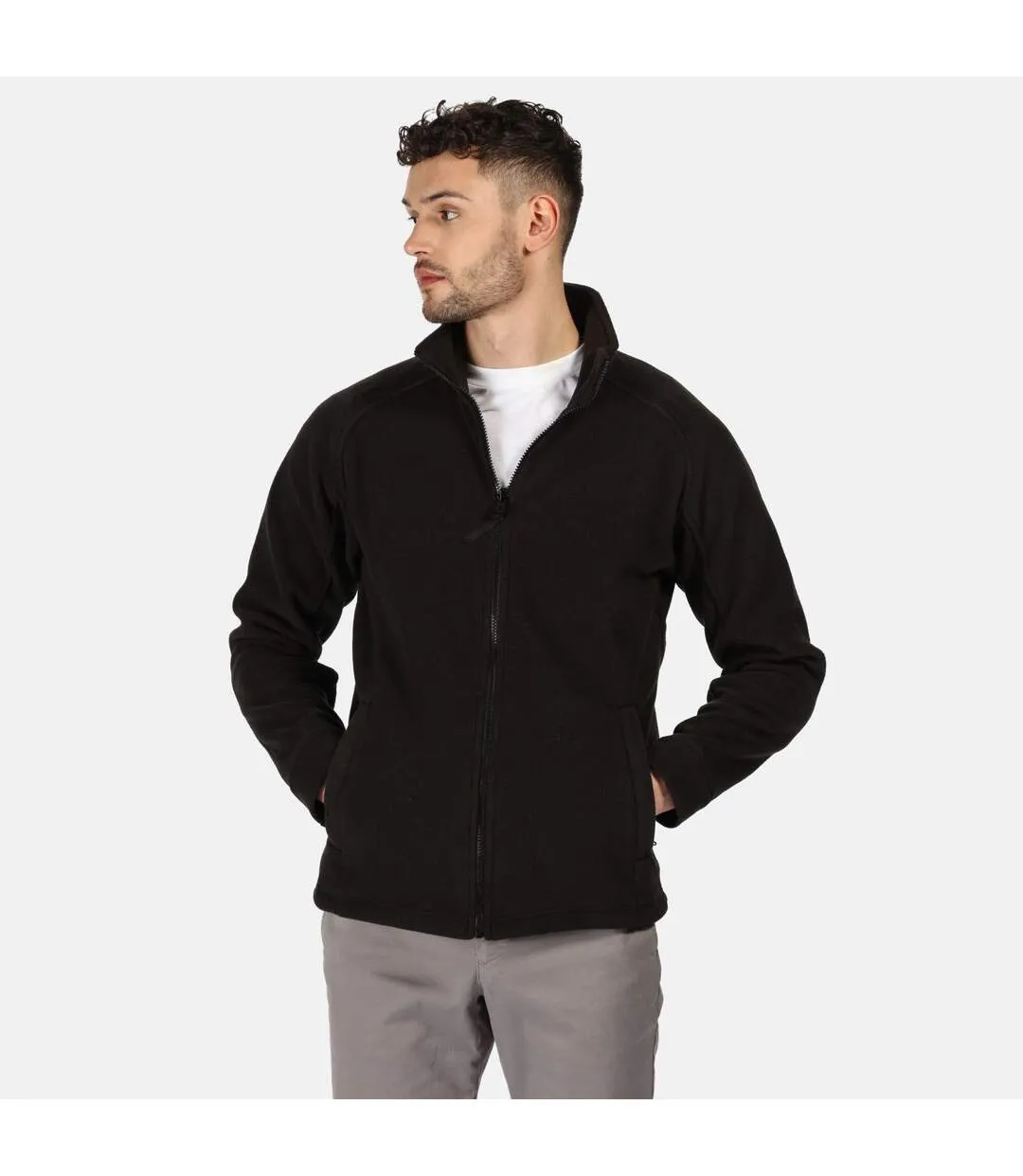 Mens Thor Iii Fleece Jacket Black Regatta-1