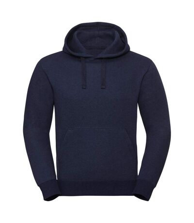 Russell Unisex Authentic Melange Hooded Sweatshirt (Indigo Melange) - UTRW7054