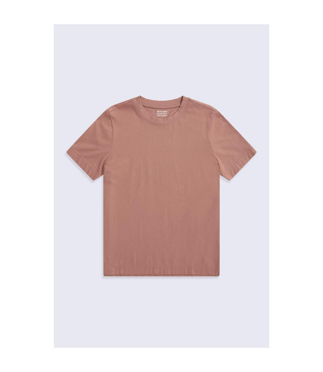 Womens/ladies Plain T-shirt Tan Animal-1