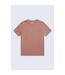 Womens/ladies Plain T-shirt Tan Animal-1