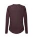 Womens/ladies Serenity Long-sleeved T-shirt Huckleberry Dare 2B-3