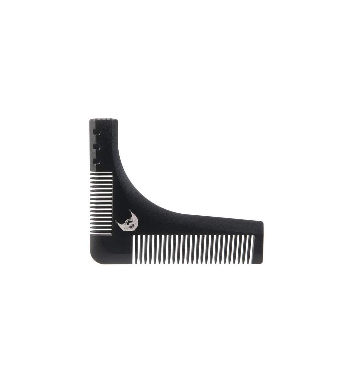 Peigne Sculptant pour Barbe 3 en 1 15cm Noir-1