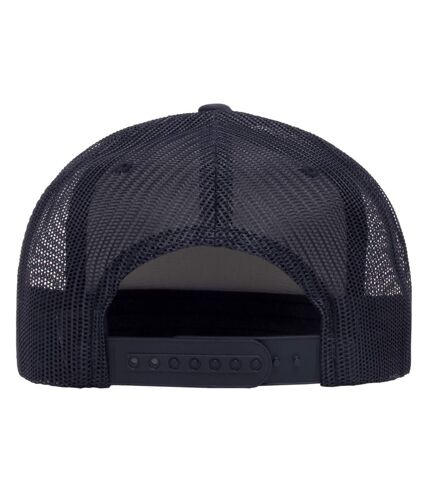 Casquette trucker blanc / bleu marine Yupoong