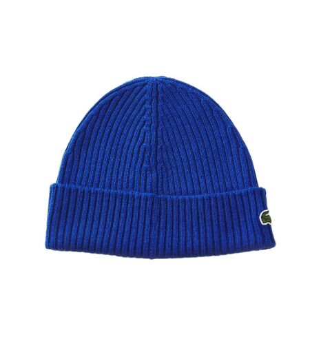 Bonnet bleu roi homme lacoste rb0001 - taille unique