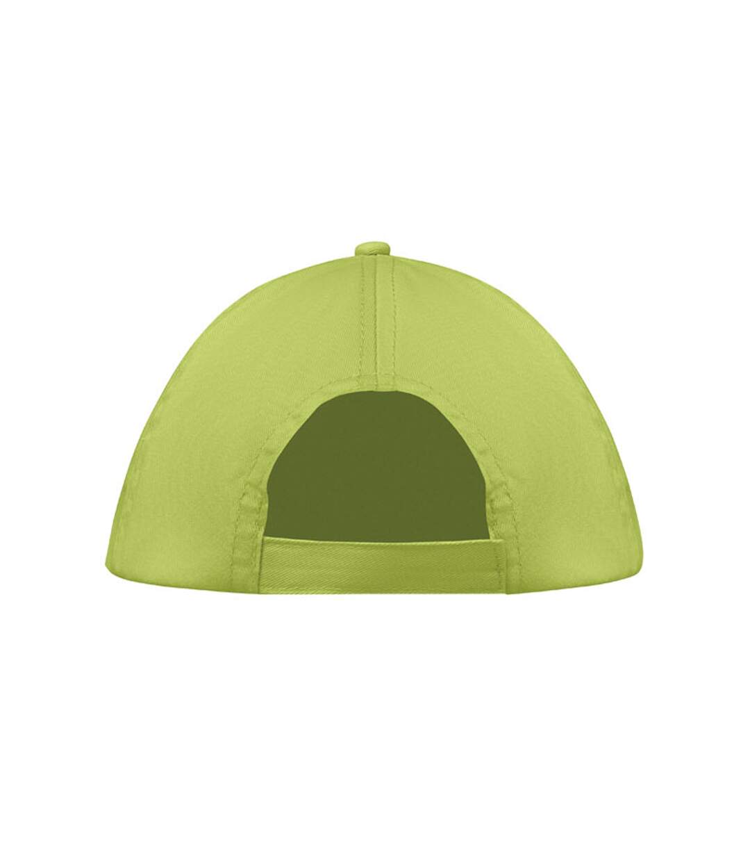 Buzz 5 Panel Baseball Cap Lime MidOcean-2