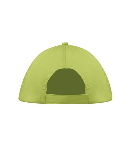 Buzz 5 Panel Baseball Cap Lime MidOcean