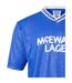 Réplique De Maillot De Foot Motif/style Rangers Fc Homme Bleu Score Draw-4