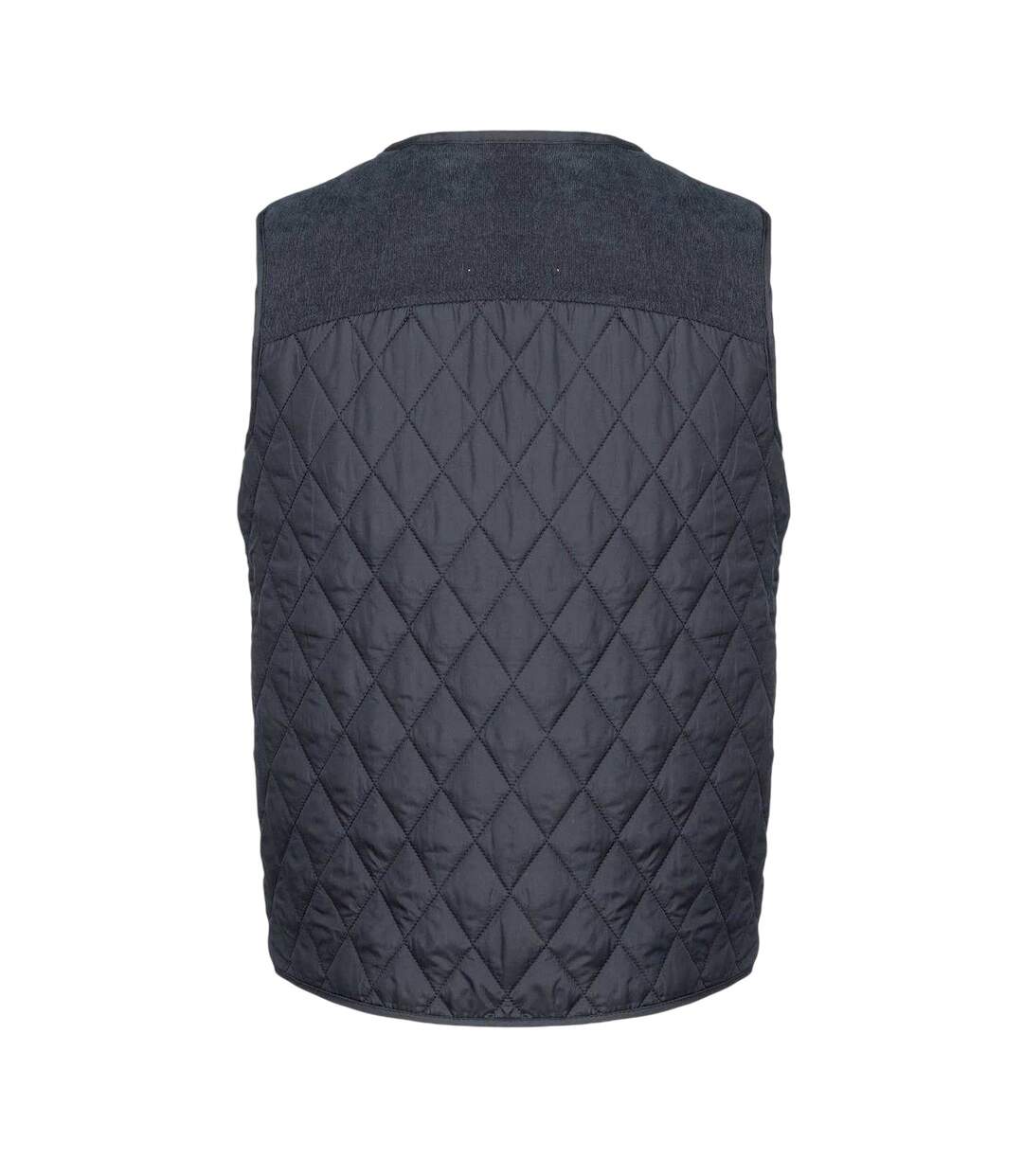 Mens Quilted Polyester Lightweight Gilet Navy Howick-2