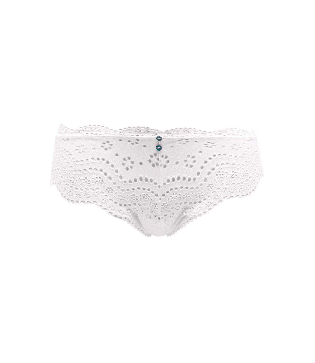 Shorty tanga blanc Faience-1