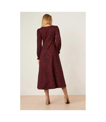 Robe mi-longue femme pourpre Dorothy Perkins