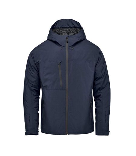 Mens Nostromo Thermal Soft Shell Jacket Navy Graphite Grey Stormtech