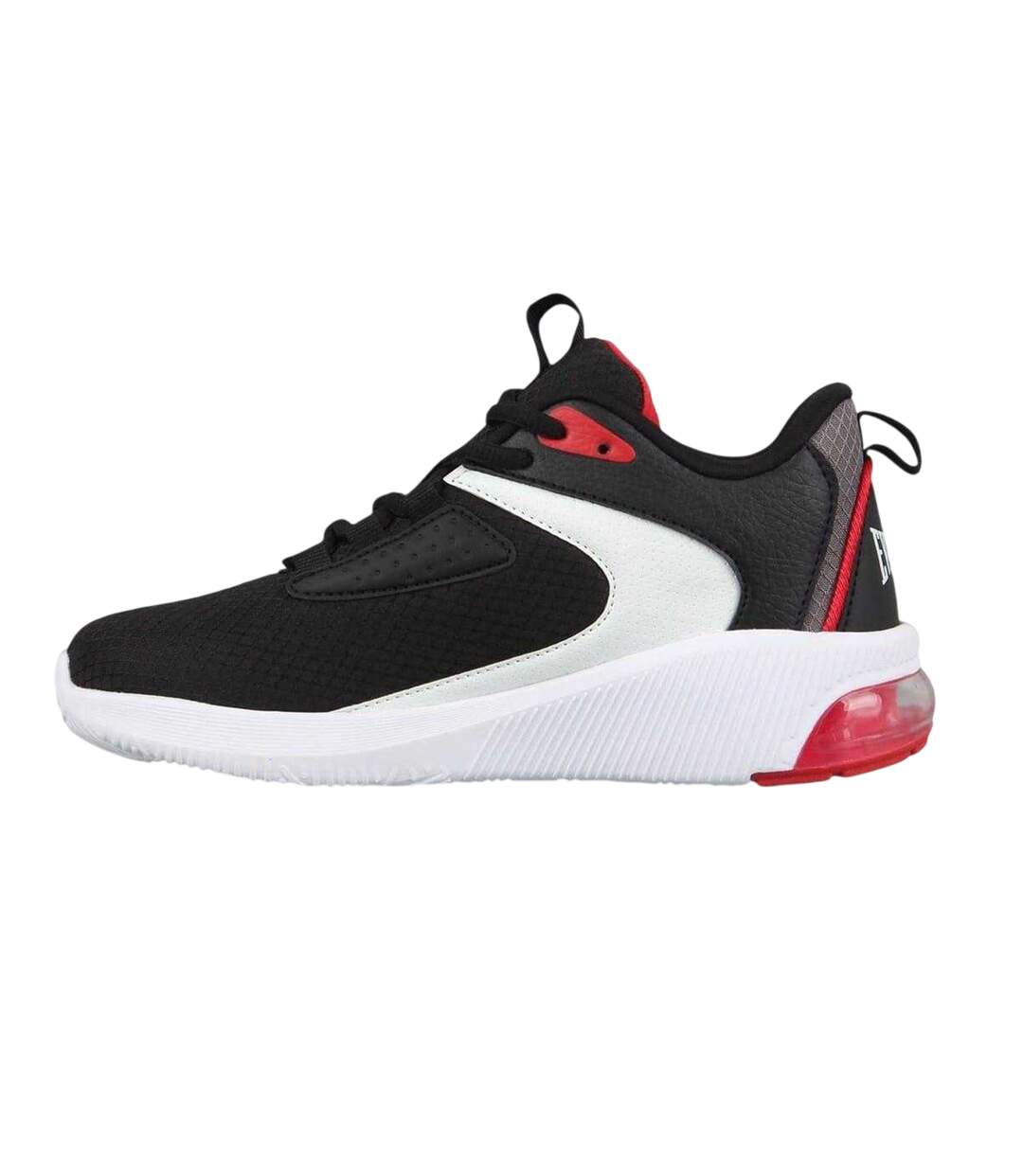 Childrens/kids Swish Trainers Black White Red Everlast-2