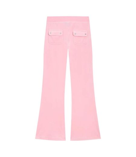 Pantalon De Jogging Motif/style Évasé Layla Femme Rose Juicy Couture