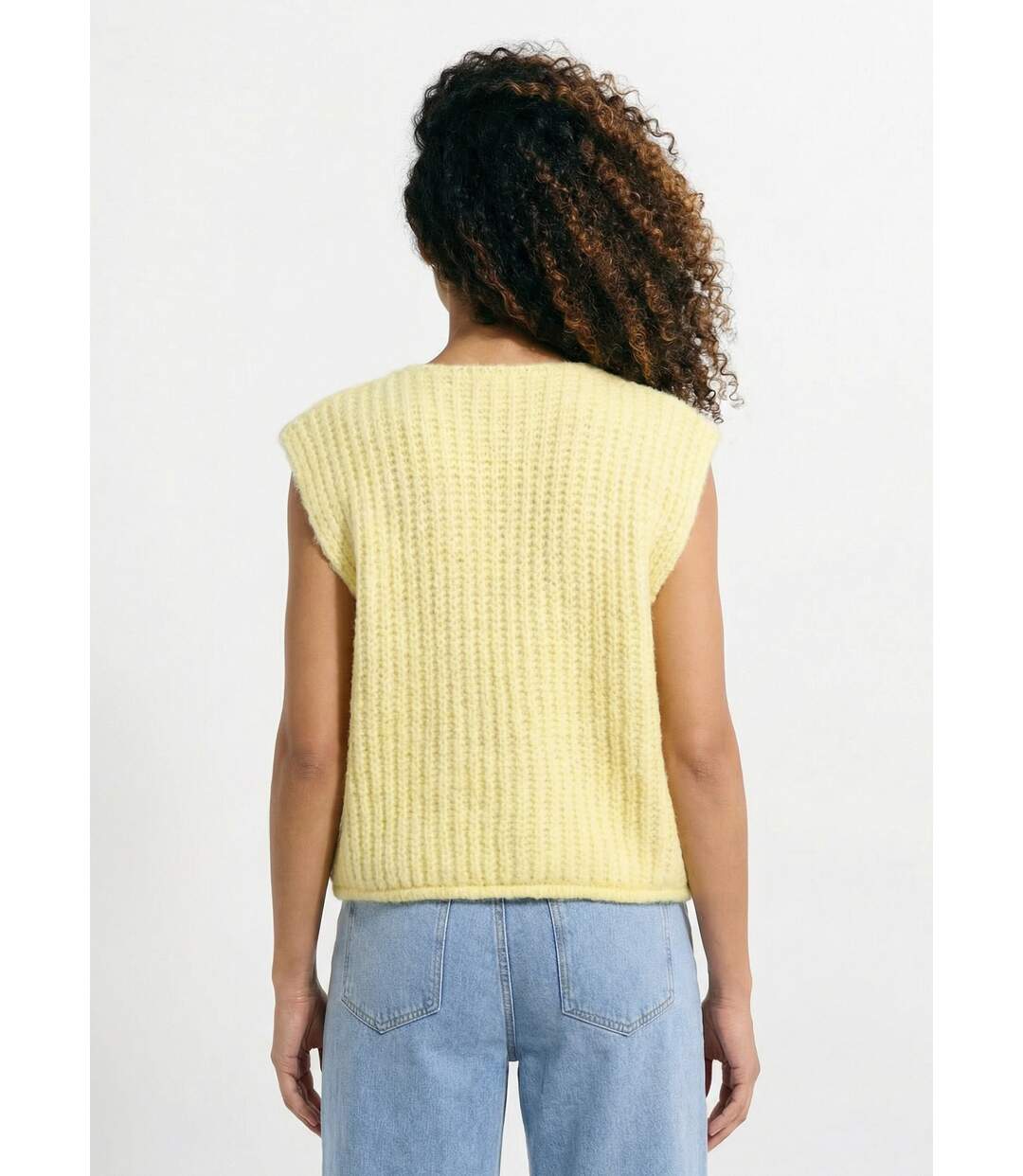 Gilet sans manches avec boutons bijoux-2