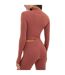 Haut Court Manches Longues Femme Marron I Saw It First-3