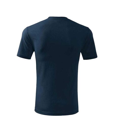 T-shirt Classic New Homme Bleu Marine Foncé Malfini
