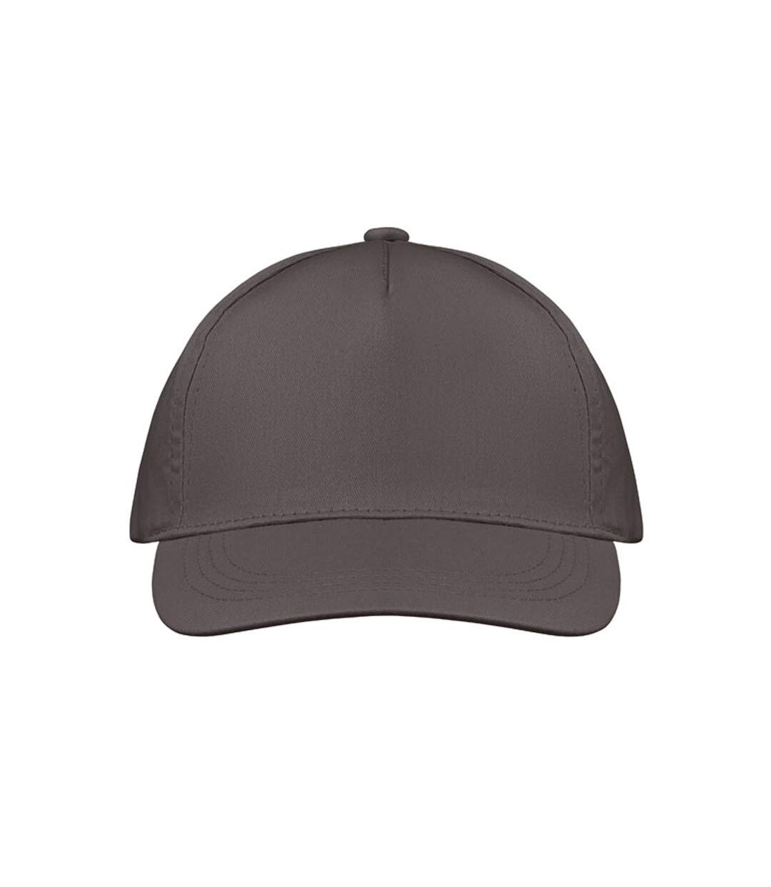 Buzz 5 Panel Baseball Cap Stone Grey MidOcean-4