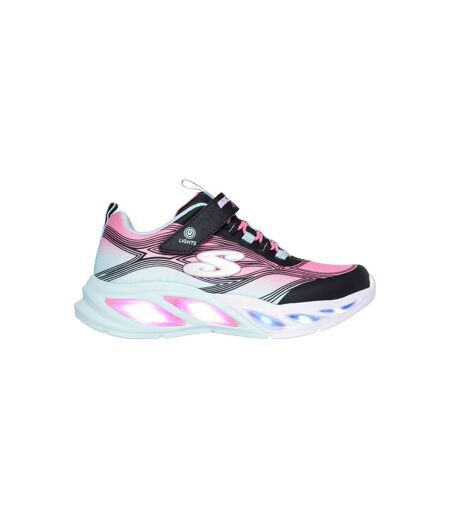 Basket Enfant à Scratch Skechers Lite-Cosmic Glow