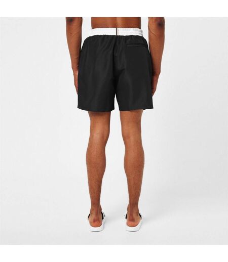 Short De Bain Starfish Homme Noir Blanc Boss