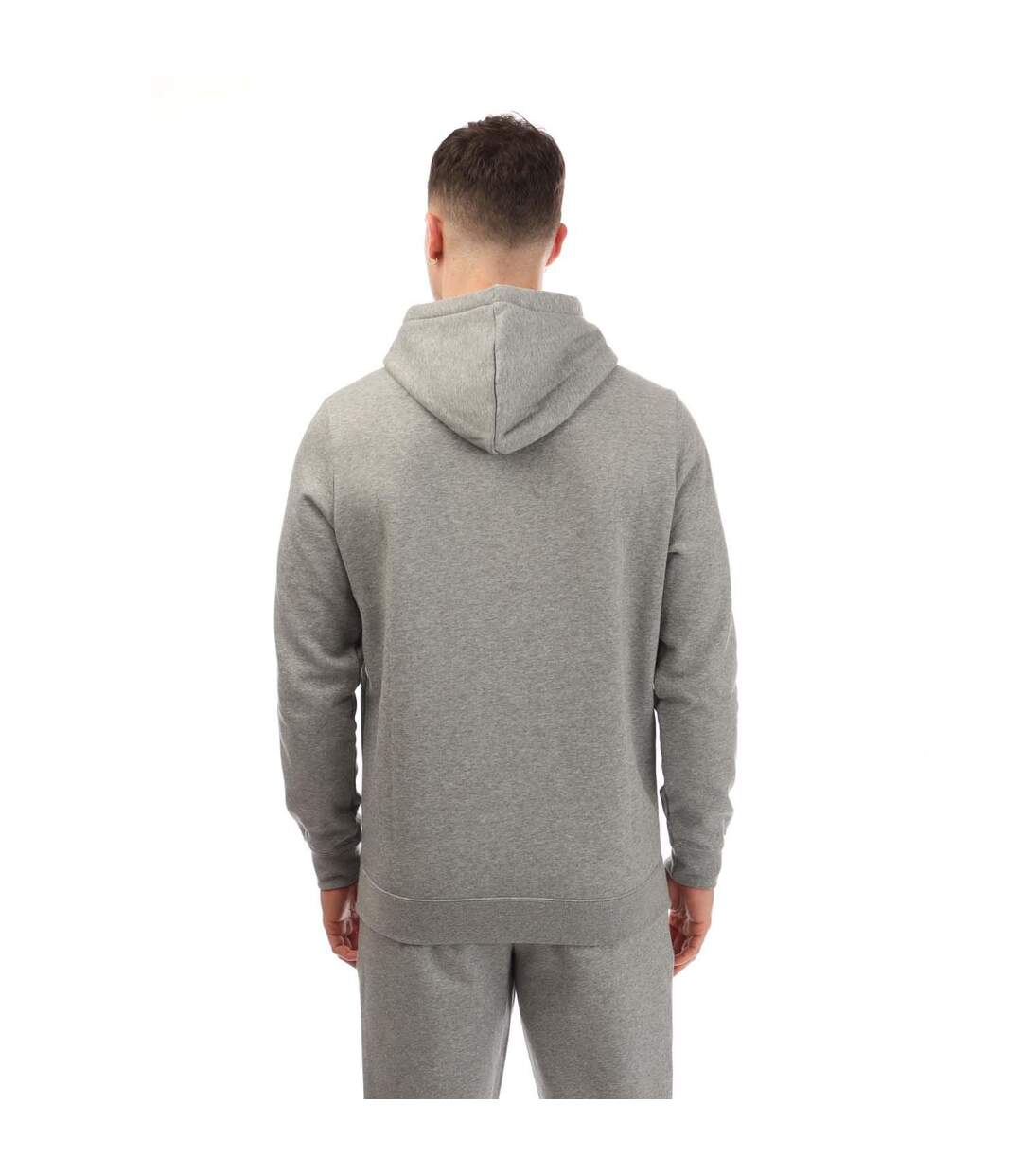 Sweat À Capuche Style Petit Logo Homme Gris Puma-3