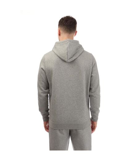 Sweat À Capuche Style Petit Logo Homme Gris Puma