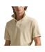 Mens Embroidered Logo Collared Slim Short-sleeved Polo Shirt Natural Ralph Lauren-4