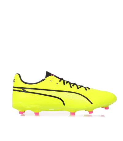 Chaussures De Foot King Pro Fg/ag Homme Vert Clair Puma
