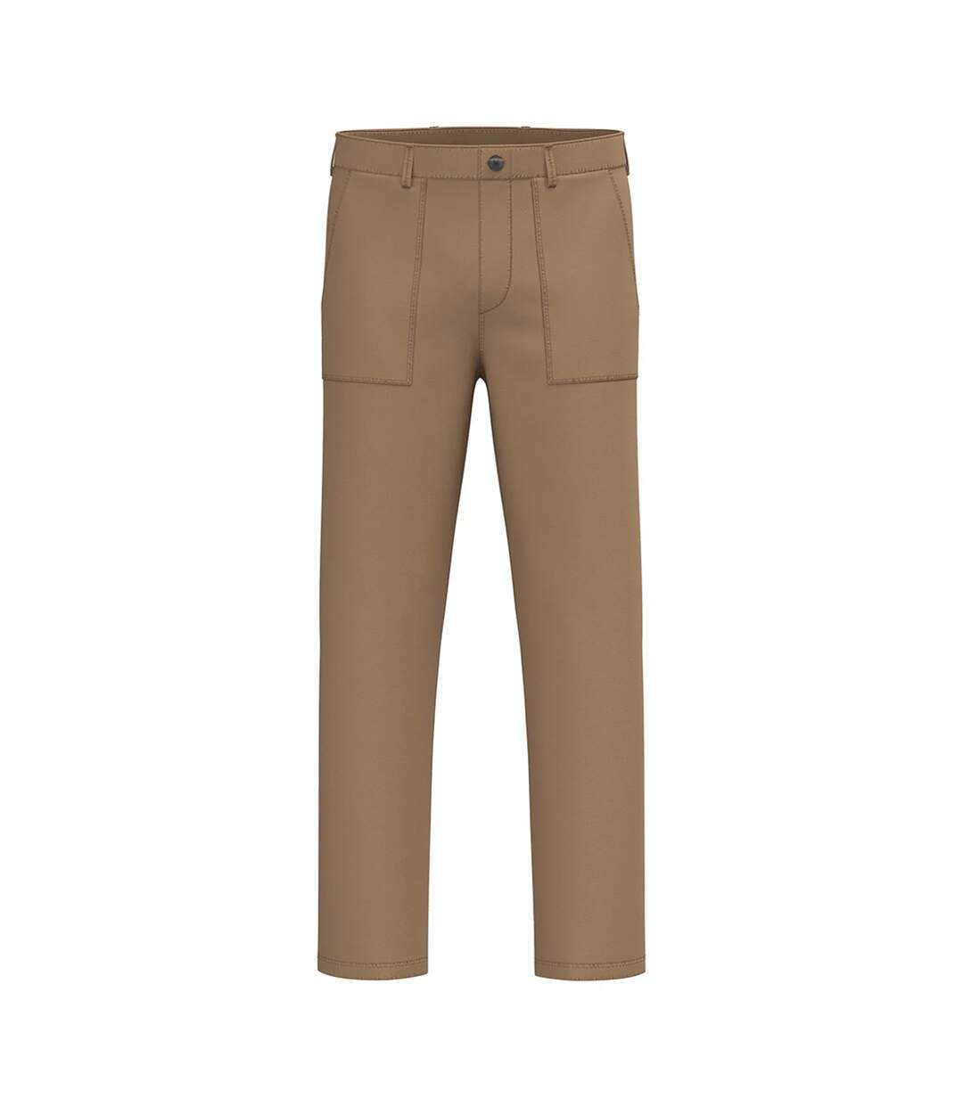 Pantalon Homme Marron Délavé Native Spirit-1