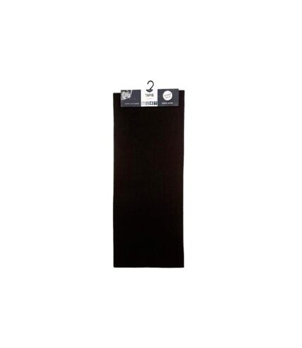 Tapis Uni Anti-dérapant Protect 50x120cm Noir