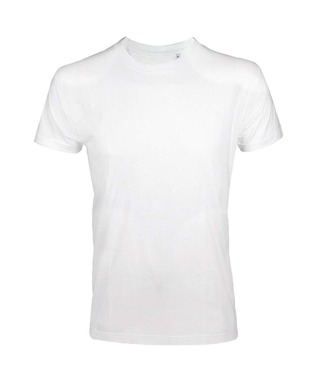 Imperial t-shirt à manches courtes et coupe ajustée homme blanc SOLS-1