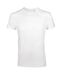 Imperial t-shirt à manches courtes et coupe ajustée homme blanc SOLS-1