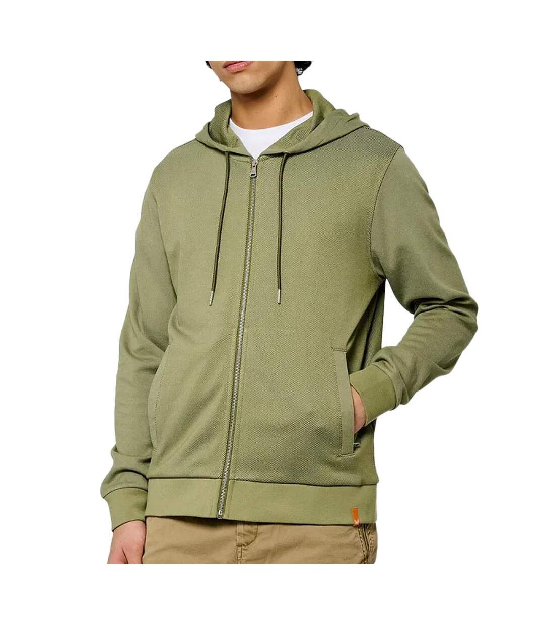 Sweat zippé kaki homme kaporal lubin25em33 - m-1