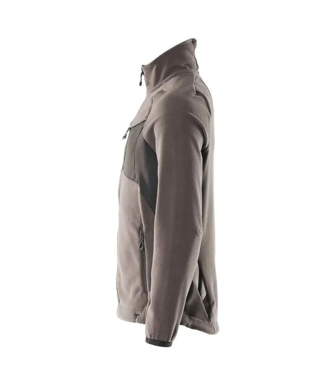 Mens Accelerate Fleece Jacket Dark Anthracite Black Mascot-3