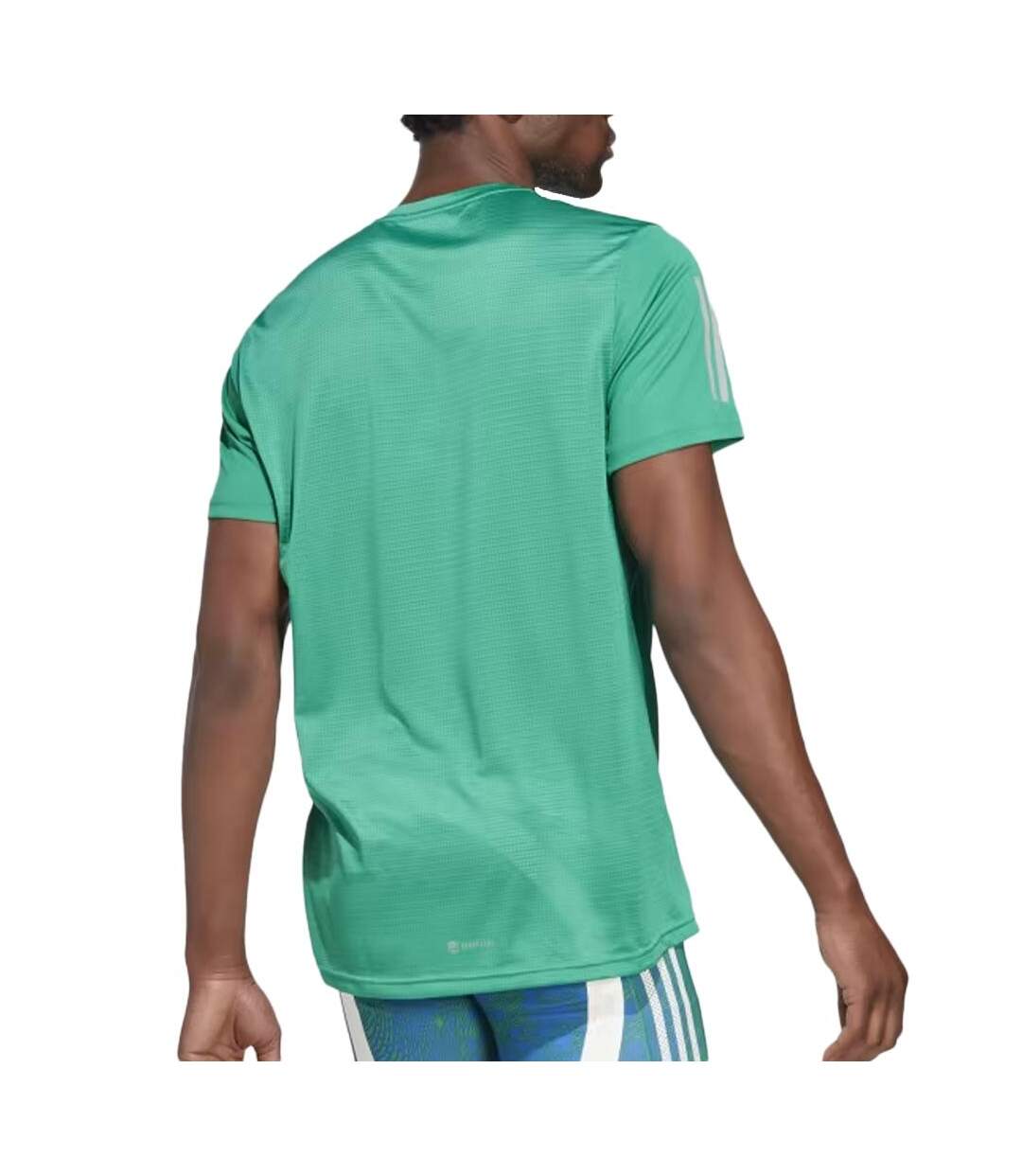 T-shirt Vert Homme Adidas Own The Run - L