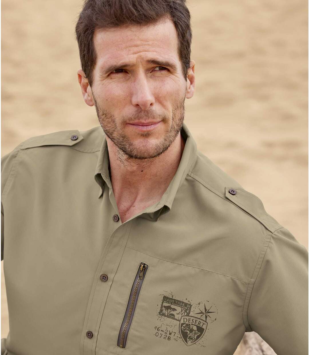 Košeľa s krátkymi rukávmi Sport Desert Trail Atlas For Men