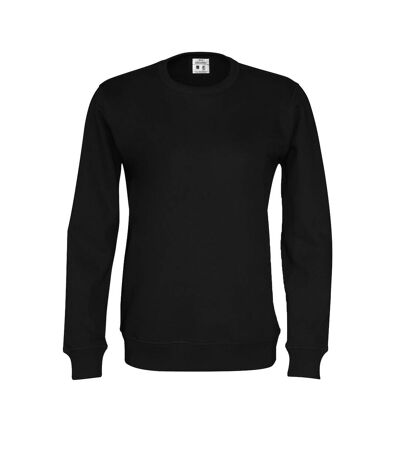 Unisex adult sweatshirt black Cottover