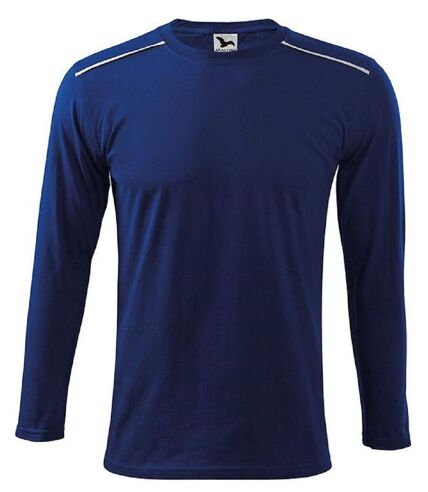 T-shirt manches longues - Homme - MF112 - bleu roi