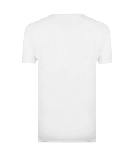 Mens River Embroidered Crew Neck T-shirt White Timberland