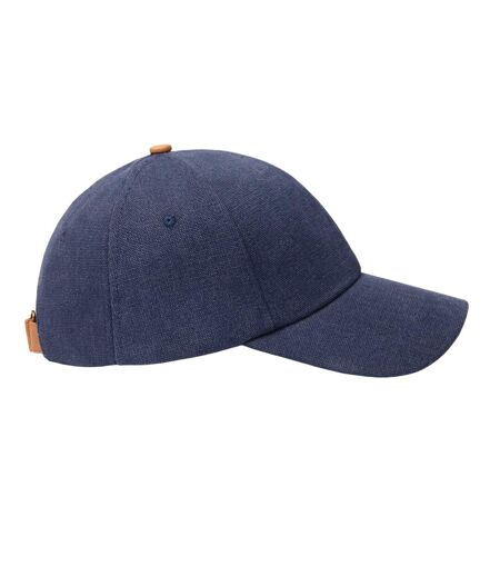 Canvas Aware Baseball Cap Navy Vinga