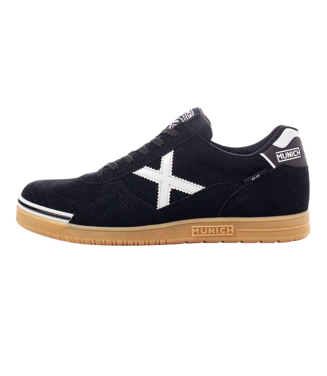 Chaussures De Foot En Salle Futsal G3 Profit Homme Noir Blanc Munich-2