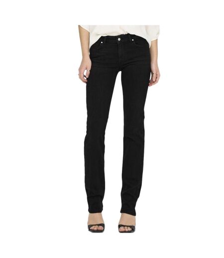 Jean slim noir femme only alicia