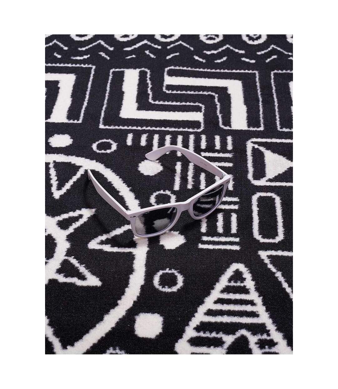 Tapis salon et chambre tissé motif ethnique AF1 MOTIF