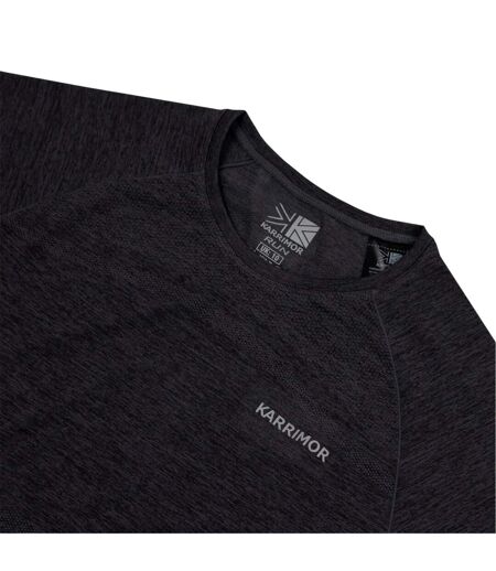 T-shirt Course À Pied Xlite Femme Noir Chiné Karrimor