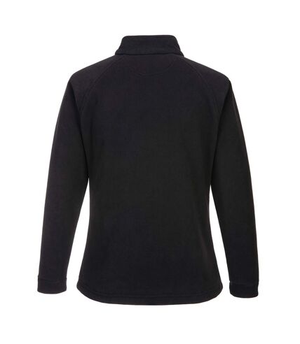 Portwest Womens/Ladies Aran Fleece Jacket (Black)