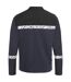 Mens Progression Pique Long-sleeved Polo Shirt Navy Blue Projob-2