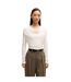 T-shirt Manches Longues Eseyana Femme Blanc Boss-1