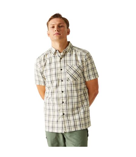 Chemise Mindano Homme Vert Kaki Cendre Regatta