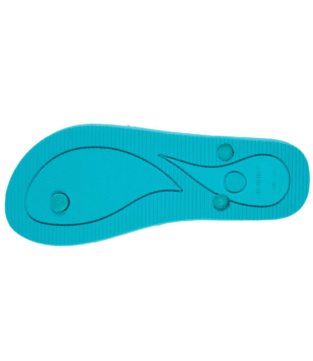 Isotoner Tongs femme ultra confortables et légères, tiges à paillettes