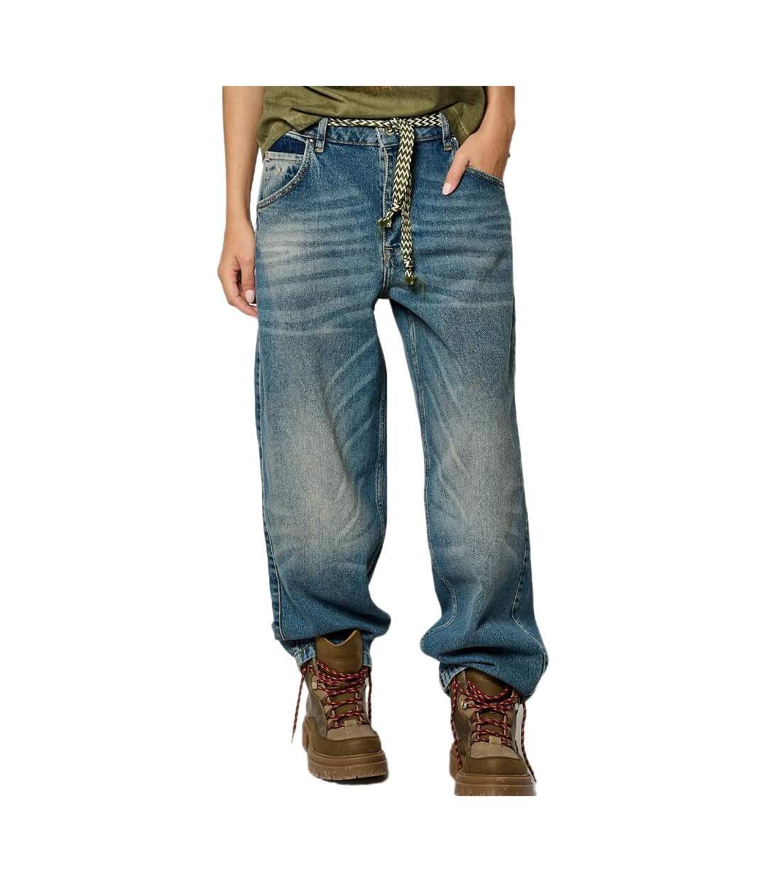 Jean droit bleu homme kaporal bellah-1