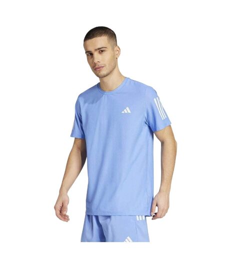 T-shirt The Run Homme Bleu Adidas